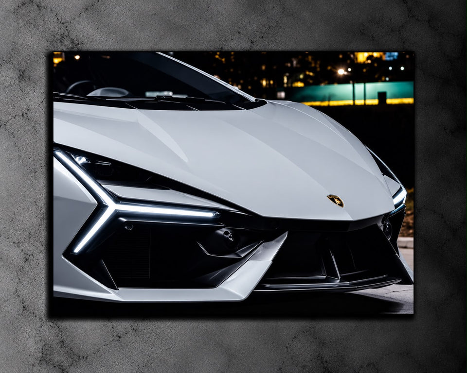 Lamborghini Revuelto LED Car Display Frame