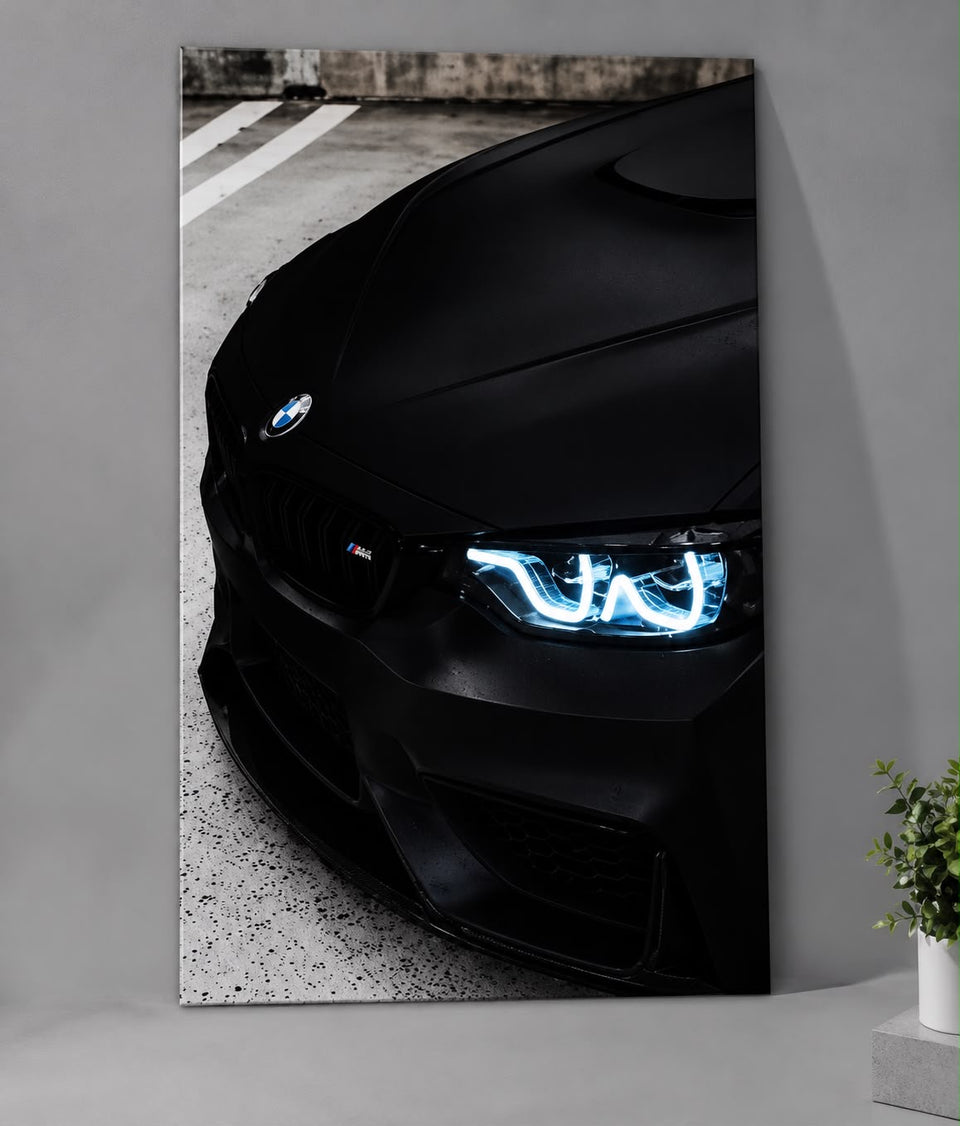 BMW M4 LED Car Display Frame