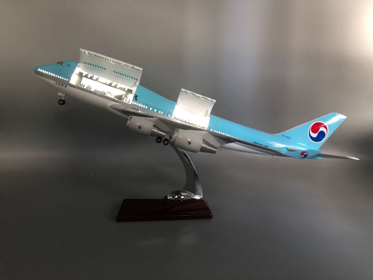Korean Air Boeing 747 1:150 Scale Model