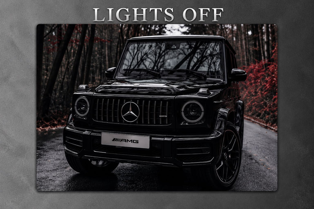 Mercedes-AMG G 63 LED Car Display Frame - Black