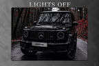 Mercedes-AMG G 63 LED Car Display Frame - Black