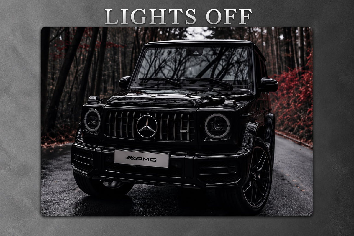 Mercedes-AMG G 63 LED Car Display Frame - Black
