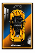 McLaren 3D Lego P1 Display Board