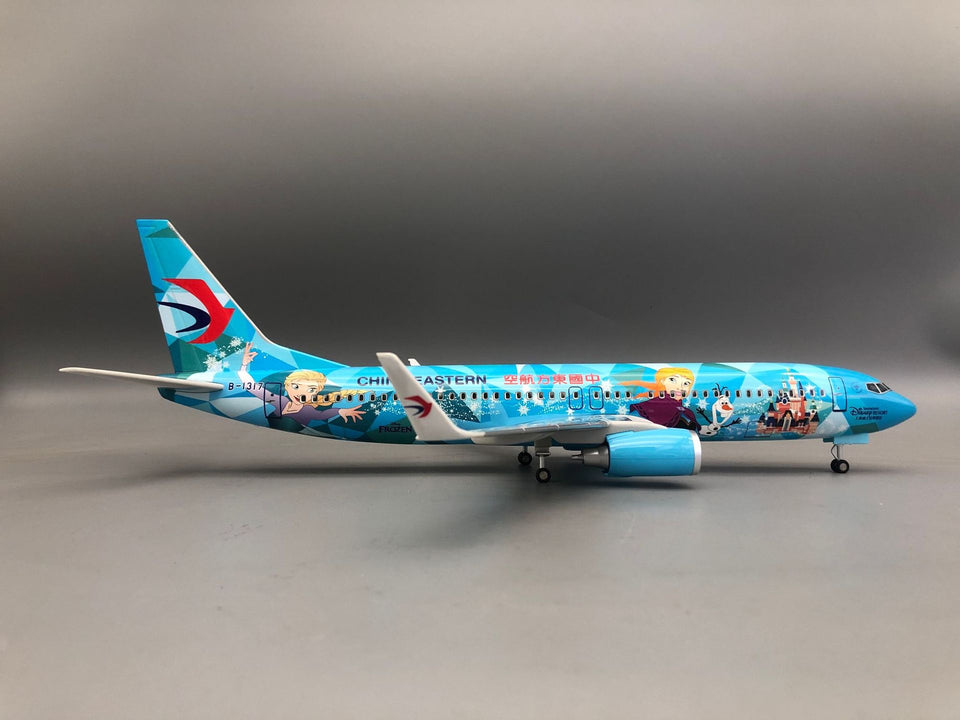 China Eastern Frozen Livery Boeing 737 1:145 Scale Model