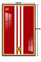 Ferrari GTE Lego 3D Display Board