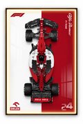 Alfa Romeo F1 Lego 3D Display Board
