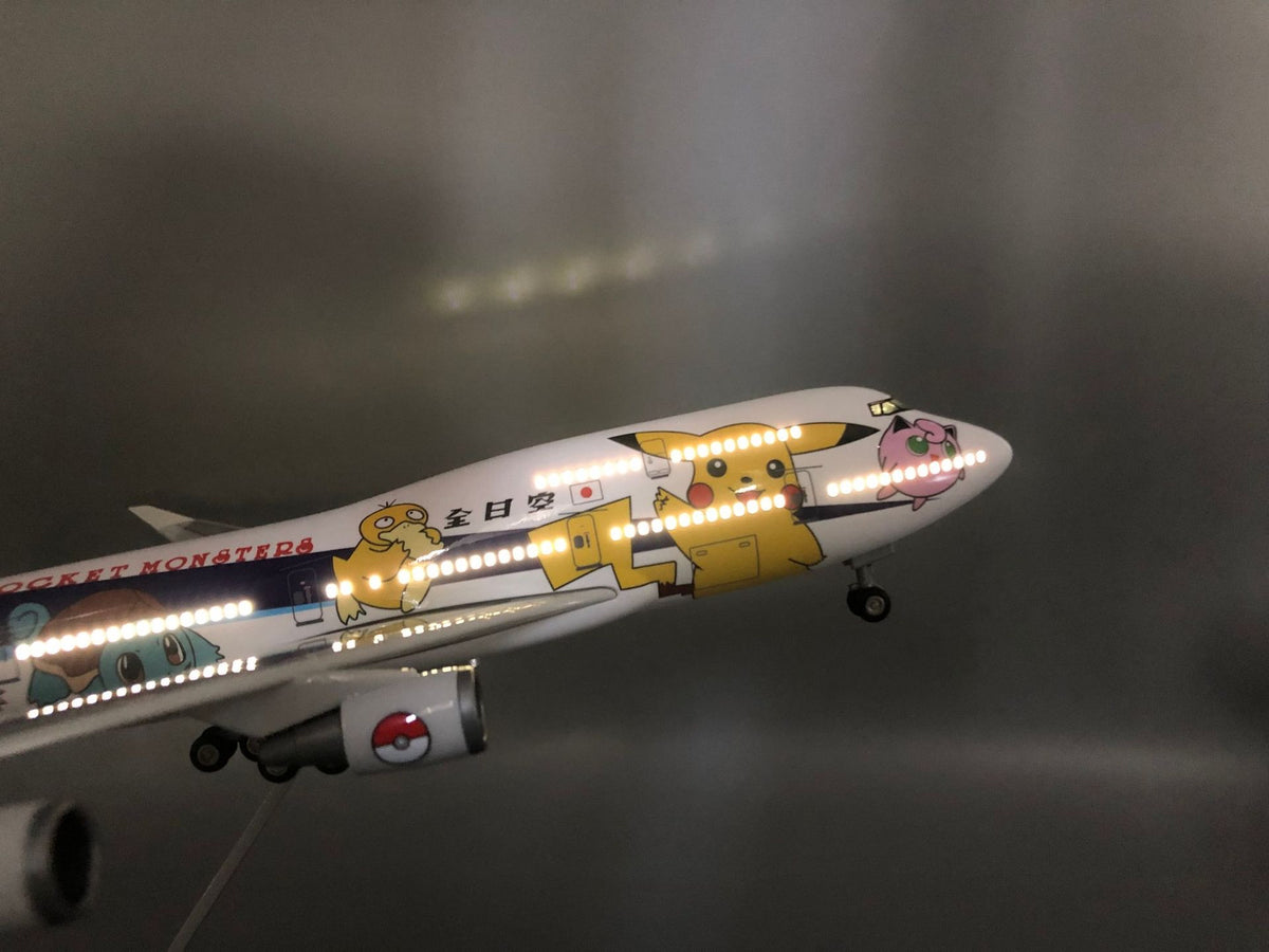 ANA Airways Boeing 747 Model Pokémon Edition