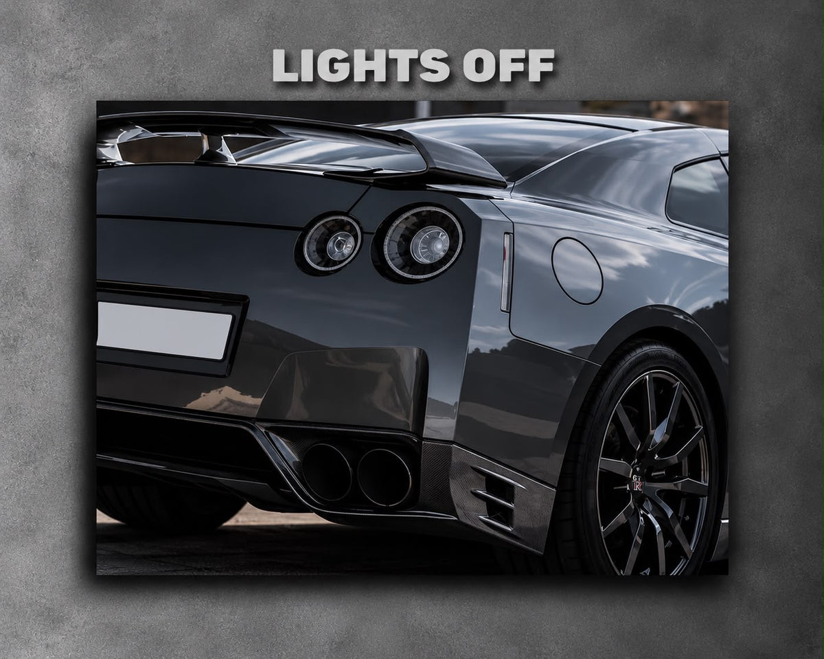 Nissan GTR LED Car Display Frame