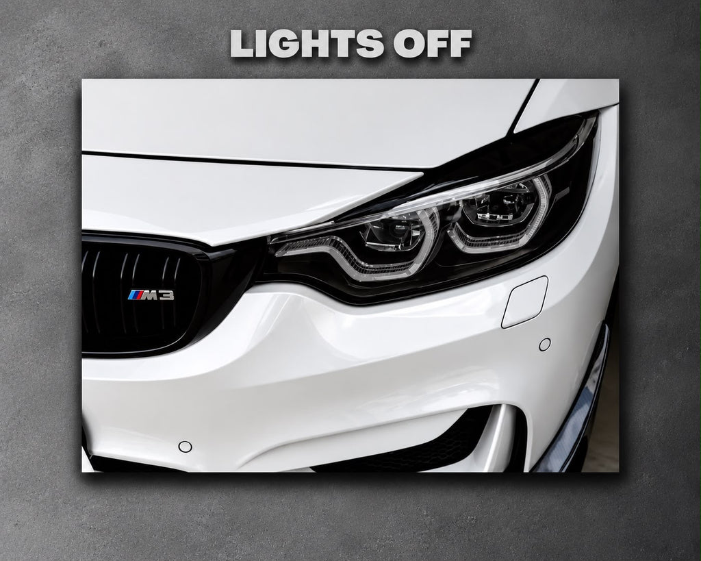 BMW M3 LED Car Display Frame