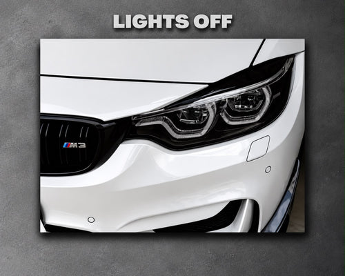 BMW M3 LED Car Display Frame