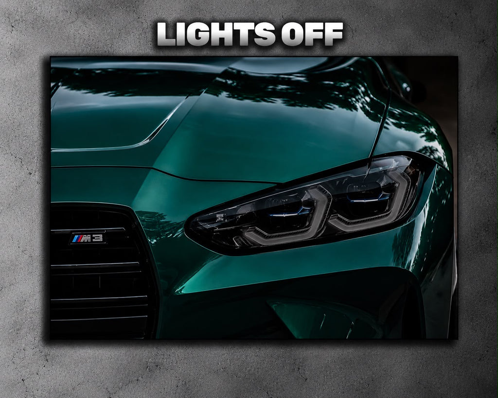 BMW G80 M3 Competition LED Car Display Frame