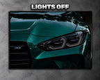 BMW G80 M3 Competition LED Car Display Frame
