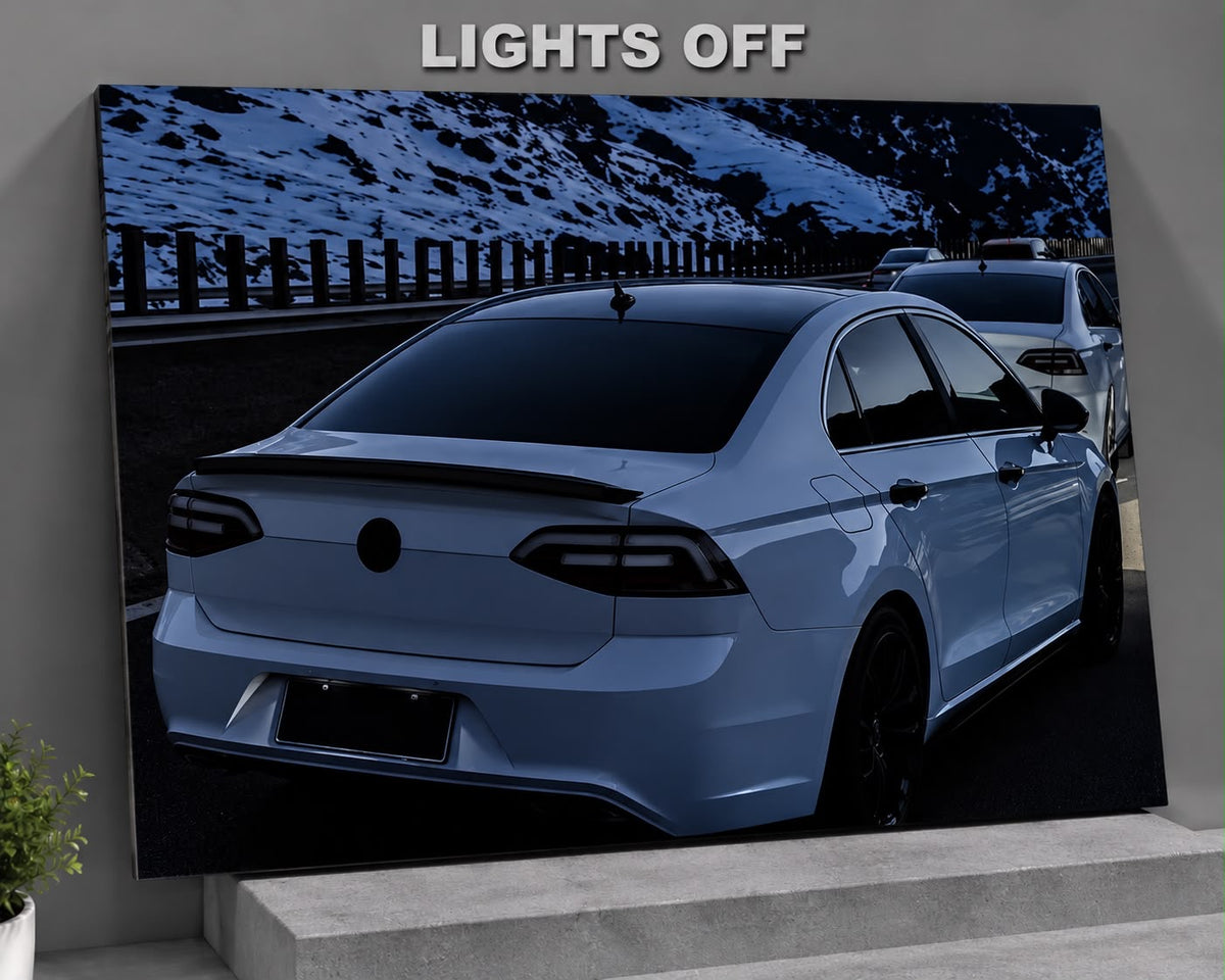 Volkswagen Passat B8 Sedan LED Car Display Frame