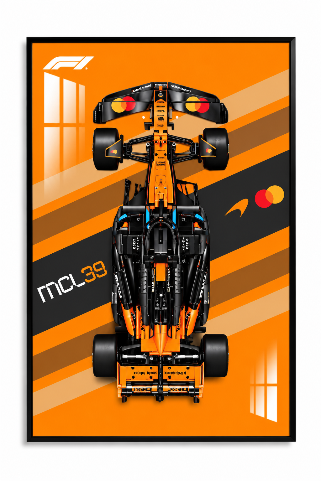 McLaren 3D Lego F1 Display Board