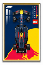 Red Bull F1 Lego 3D Display Board