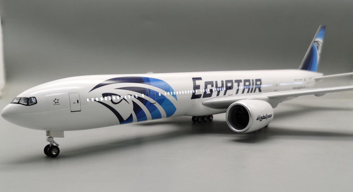 Egypt Boeing 777 1:157 Scale Model