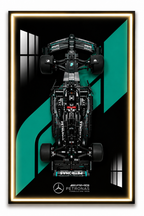 Mercedes F1 Lego 3D Display Board