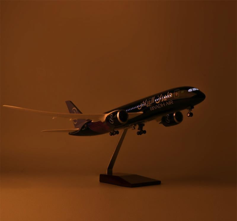 Riyadh Air Boeing 787-9 Special Launch 1:145 Scale Model