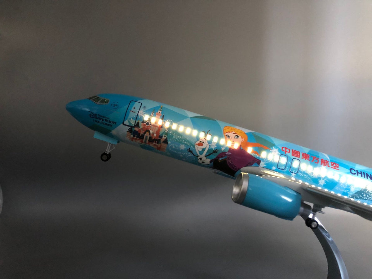 China Eastern Frozen Livery Boeing 737 1:145 Scale Model