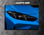 BMW M4 Coupe LED Car Display Frame