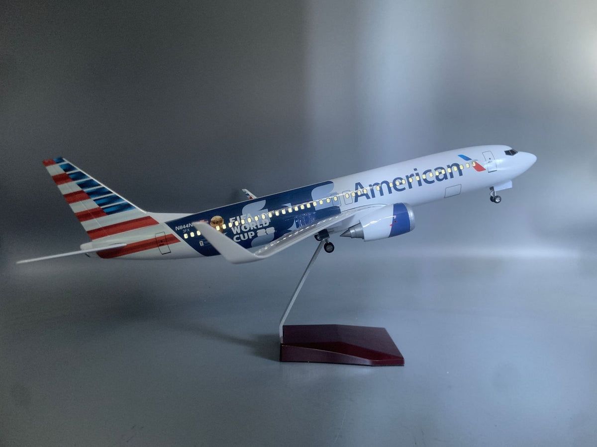 American Airlines 2026 World Cup Boeing 737 1:145 Scale Model