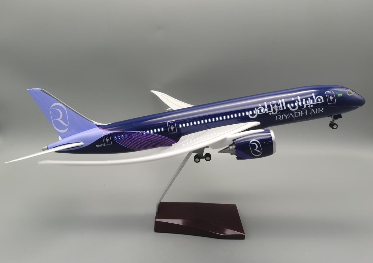 Riyadh Air Boeing 787-9 Special Launch 1:145 Scale Model