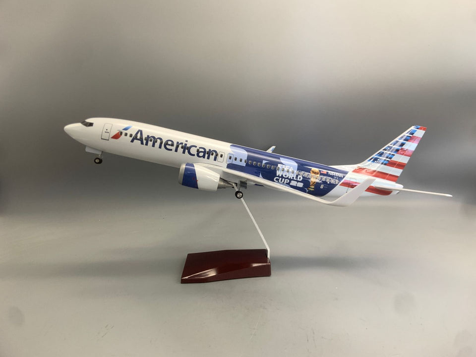 American Airlines 2026 World Cup Boeing 737 1:145 Scale Model