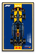 Red Bull F1 Lego 3D Display Board