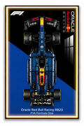 Red Bull F1 Lego 3D Display Board