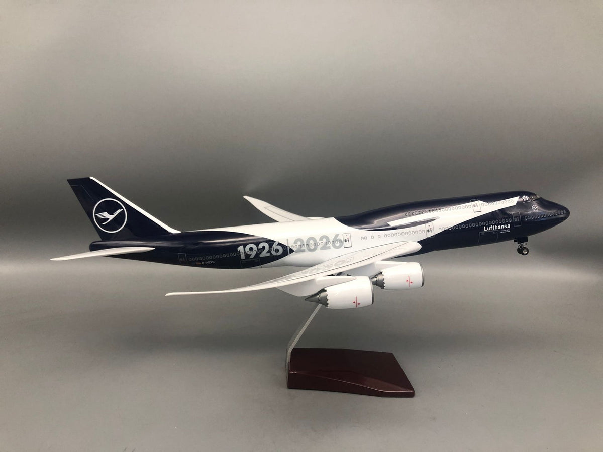 Lufthansa 100 Years Anniversary Boeing 747 Model