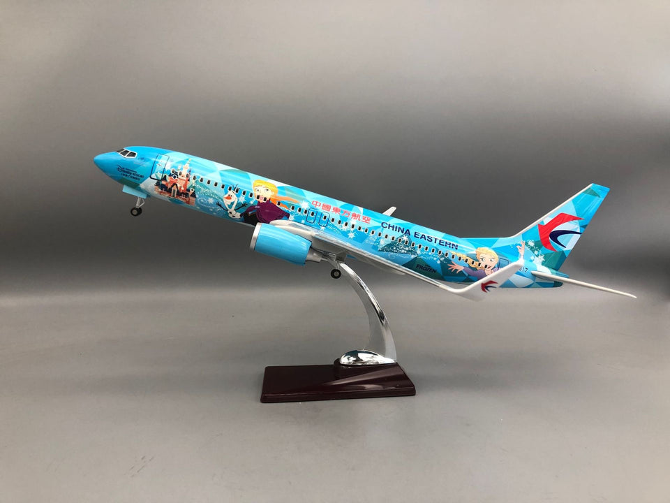 China Eastern Frozen Livery Boeing 737 1:145 Scale Model