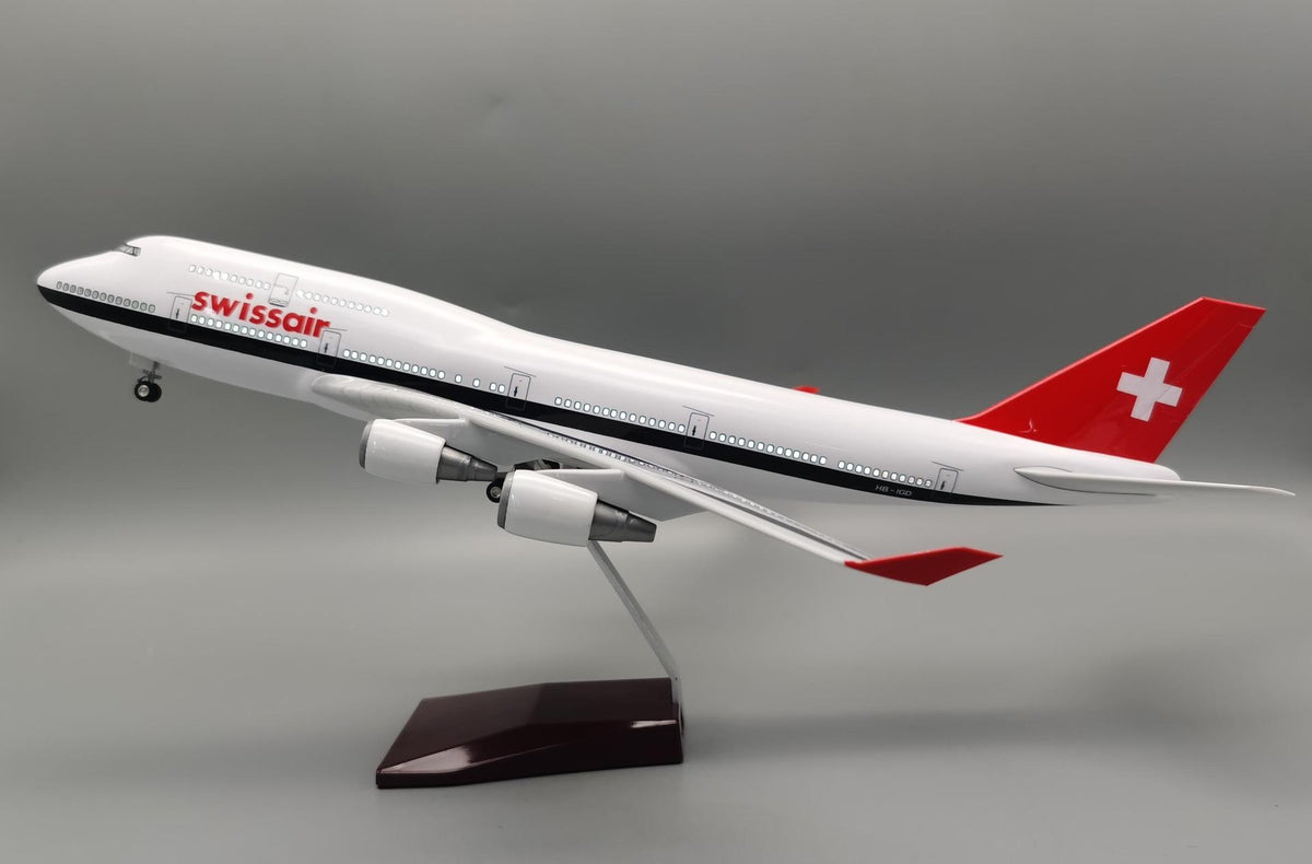Swissair Boeing 747 Model