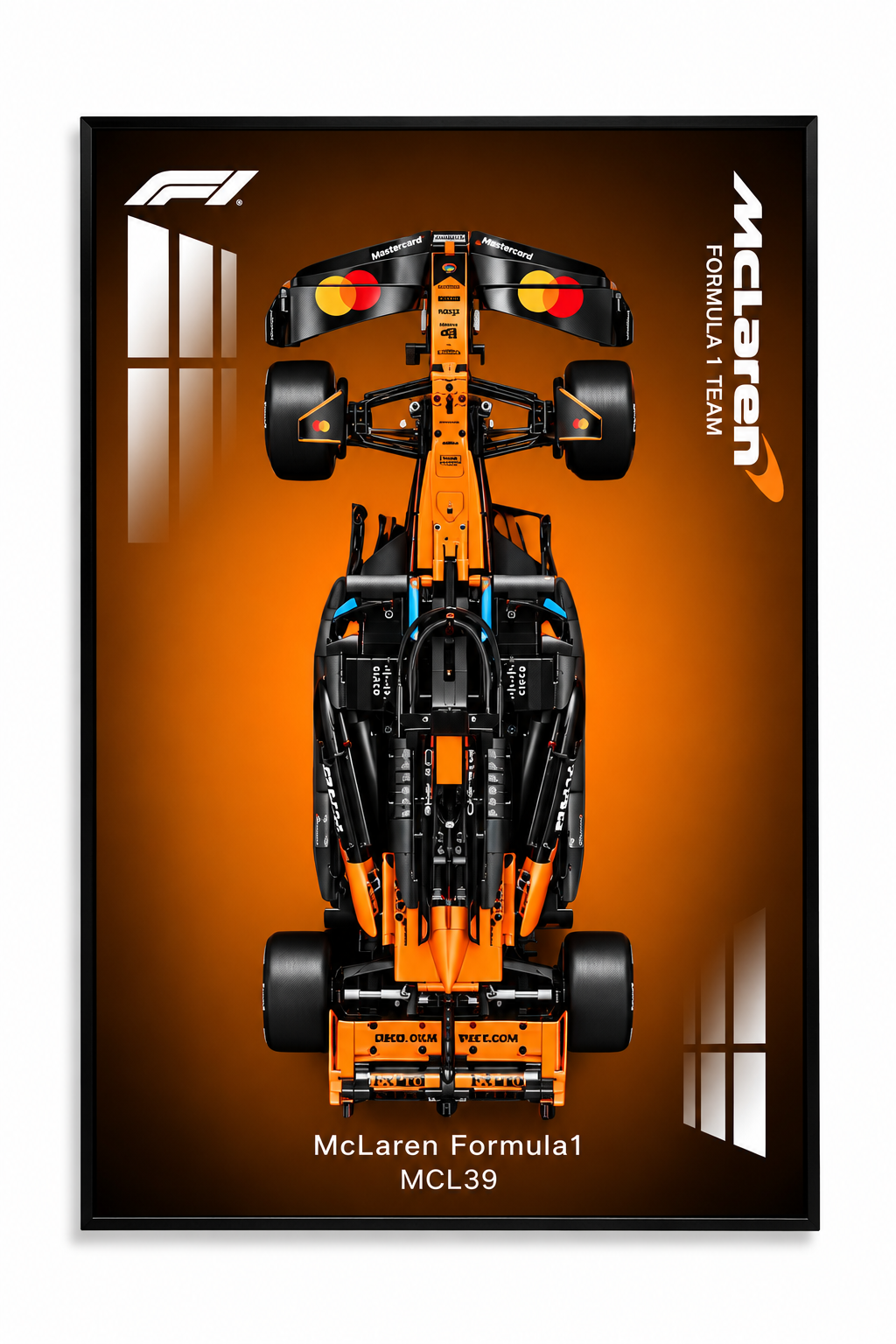 McLaren 3D Lego F1 Display Board