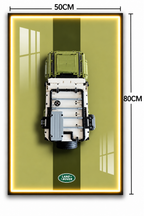 Land Rover Defender 3D Lego Display Board
