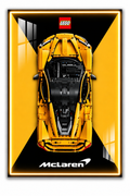 McLaren 3D Lego P1 Display Board