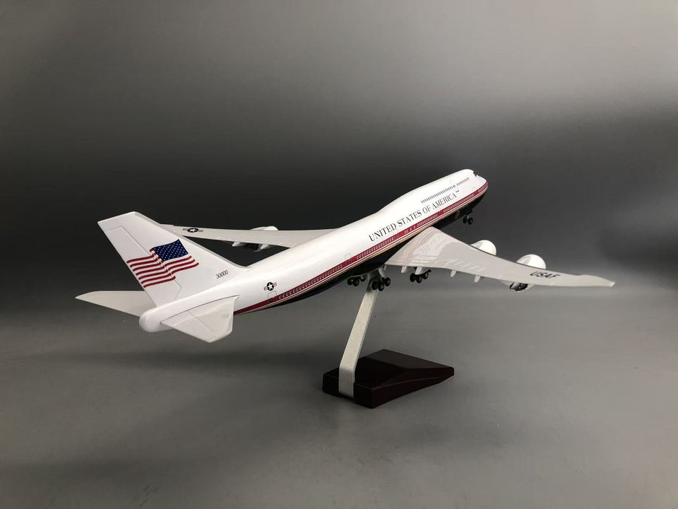 American Air Force 1 Boeing 747 Model