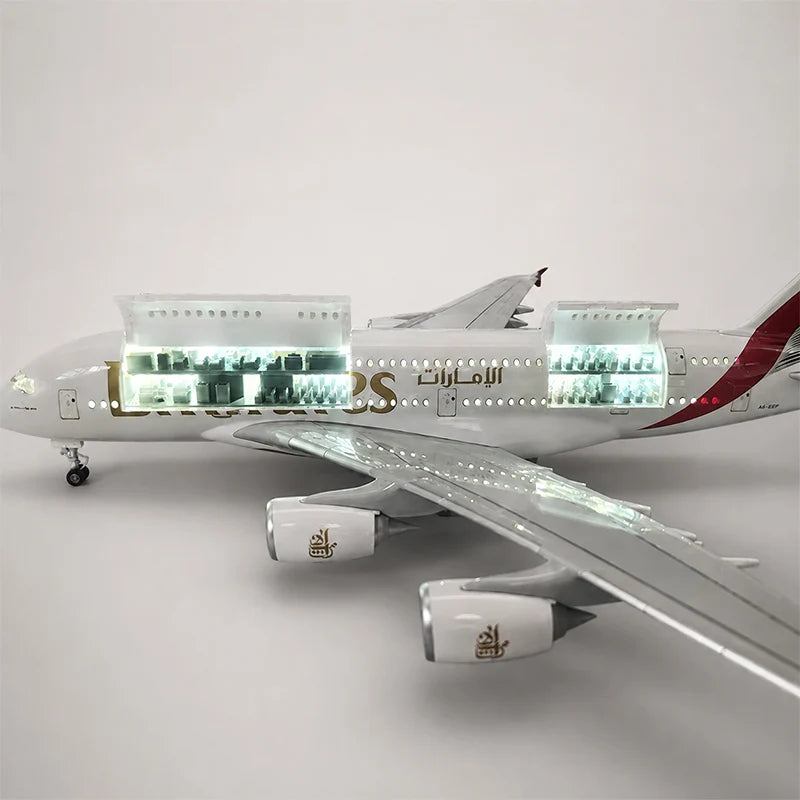 Emirates Airbus A380 1:160 Scale Model