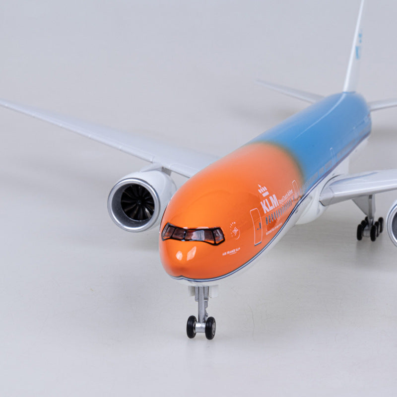 KLM Orange Pride Boeing 777 1:157 Scale Model