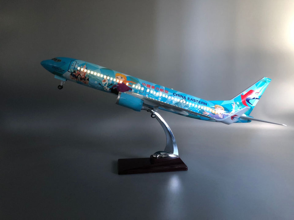 China Eastern Frozen Livery Boeing 737 1:145 Scale Model