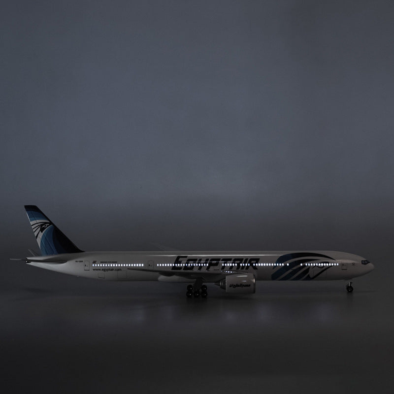 Egypt Boeing 777 1:157 Scale Model