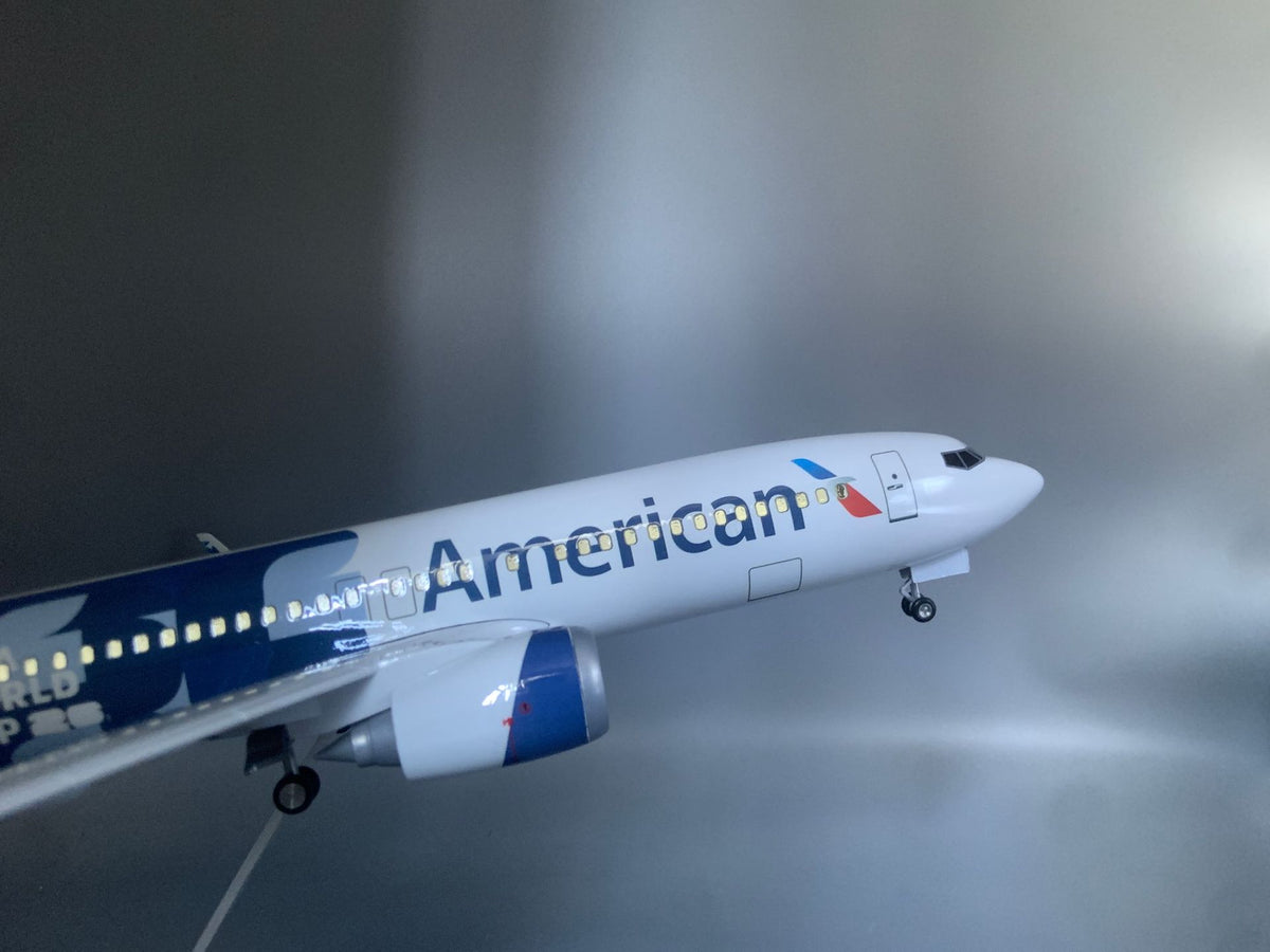 American Airlines 2026 World Cup Boeing 737 1:145 Scale Model