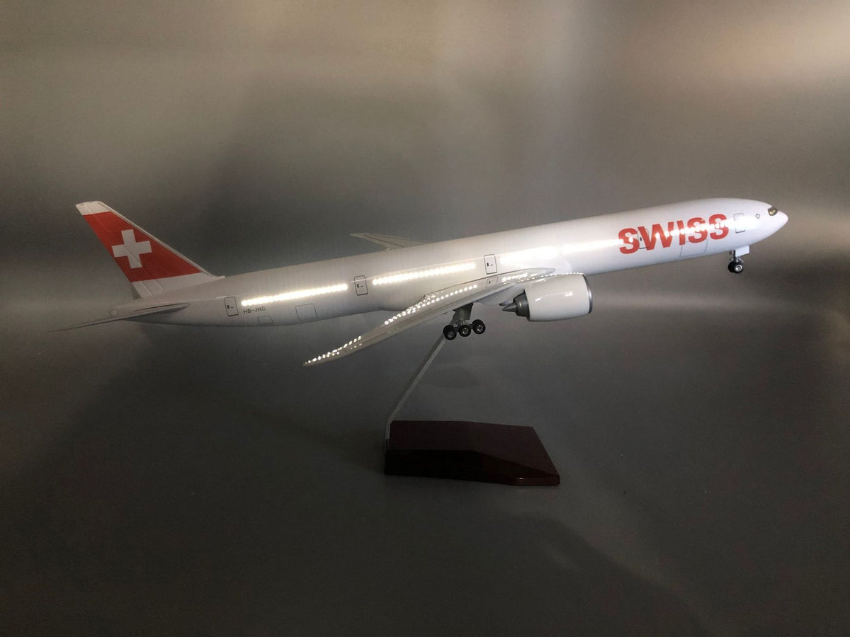 Swiss Airways Boeing 777 1:157 Scale Model