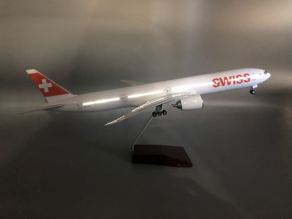 Swiss Airways Boeing 777 1:157 Scale Model