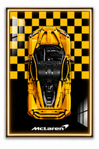 McLaren 3D Lego P1 Display Board