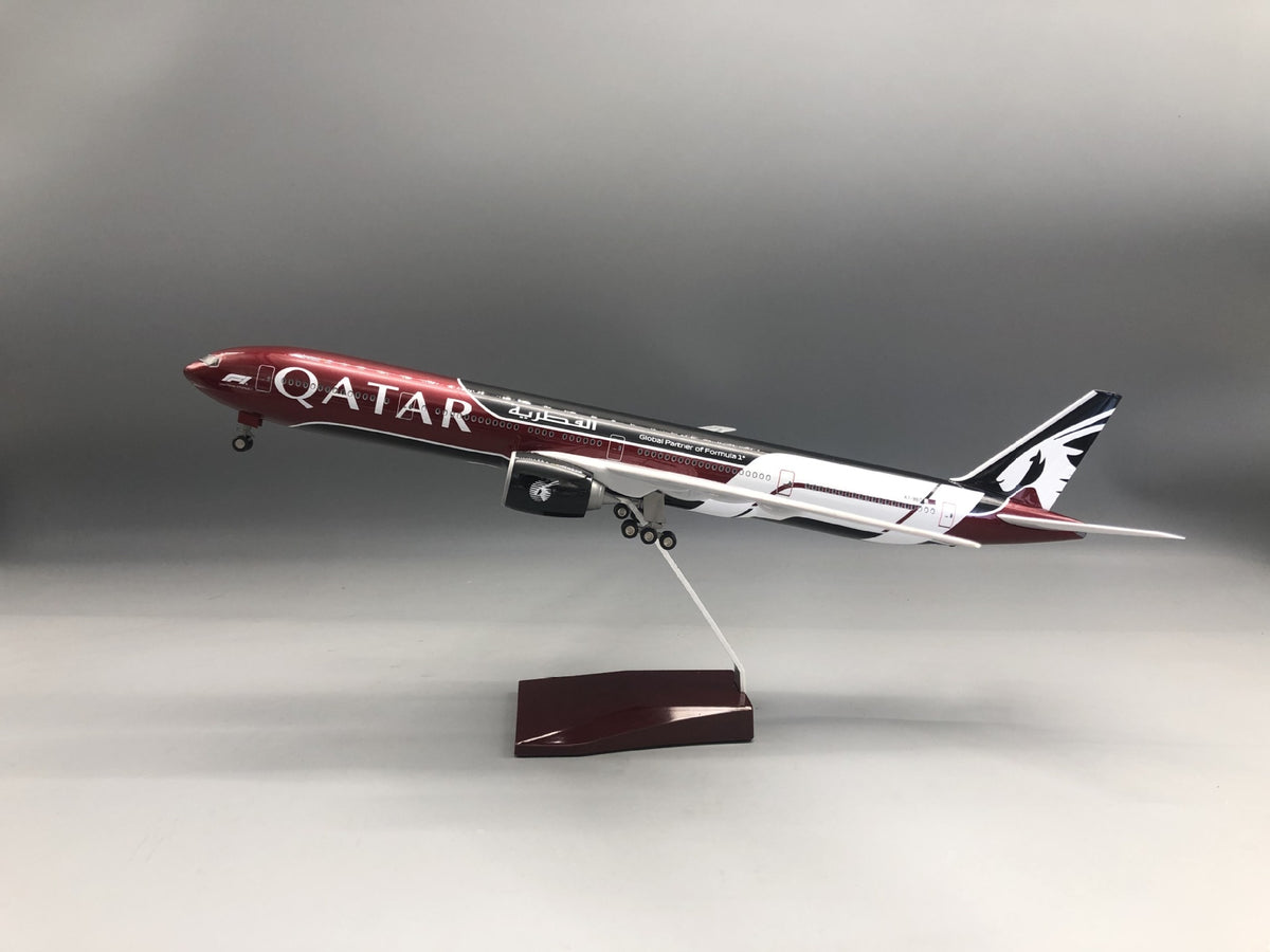 Qatar Airways Boeing 777 Formula 1 Edition 1:157 Scale Model