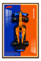 McLaren F1 Lego 3D Display Board