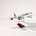 Qatar Airways Airbus A380 1:160 Scale Model