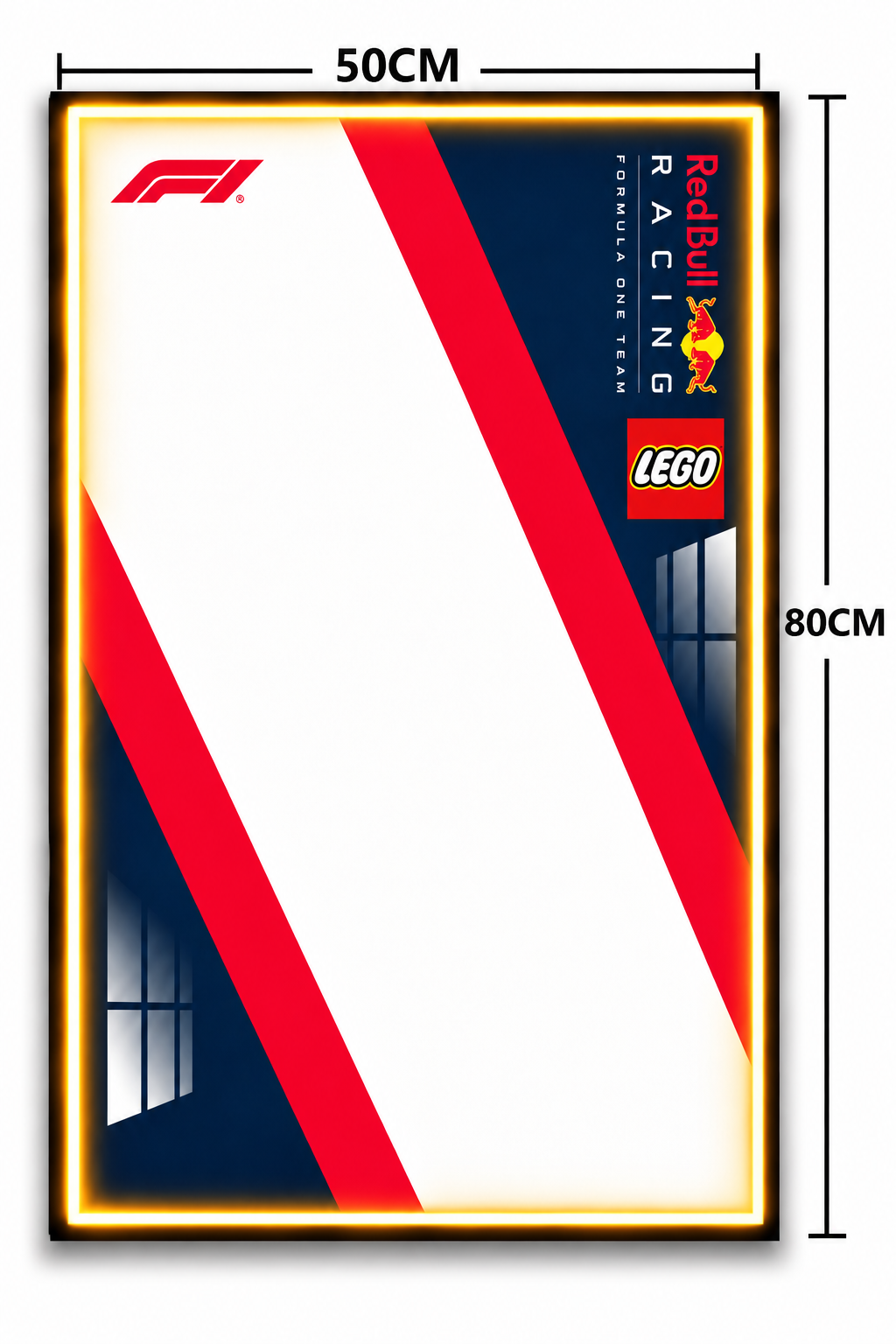 Red Bull F1 Lego 3D Display Board