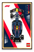 Red Bull F1 Lego 3D Display Board