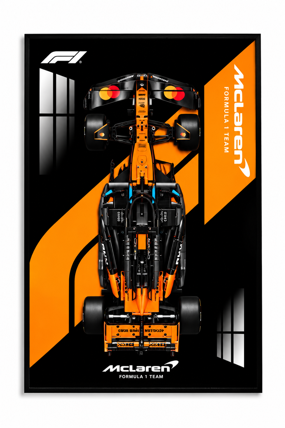McLaren 3D Lego F1 Display Board